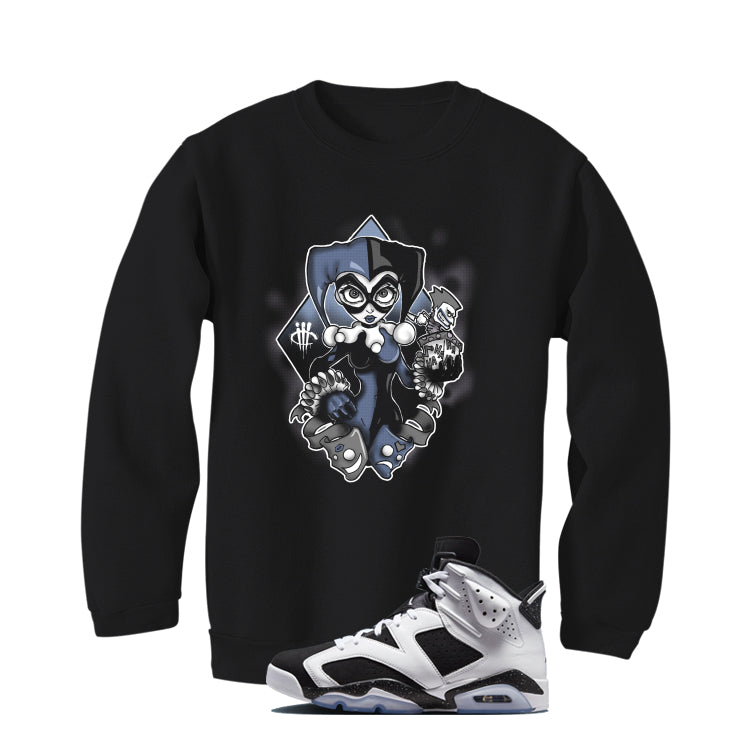 Air Jordan 6 Oreo Matching T-Shirt Black T-Shirt (Jack in a Box)| illcurrency