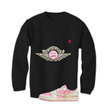 Travis Scott x Air Jordan 1 Low OG Shy Pink Matching T-Shirt, Sweatshirts, & Hoodies Black T-Shirt (Cactus Jack)| illcurrency