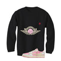 Travis Scott x Air Jordan 1 Low OG Shy Pink Matching T-Shirt, Sweatshirts, & Hoodies Black T-Shirt (Cactus Jack)