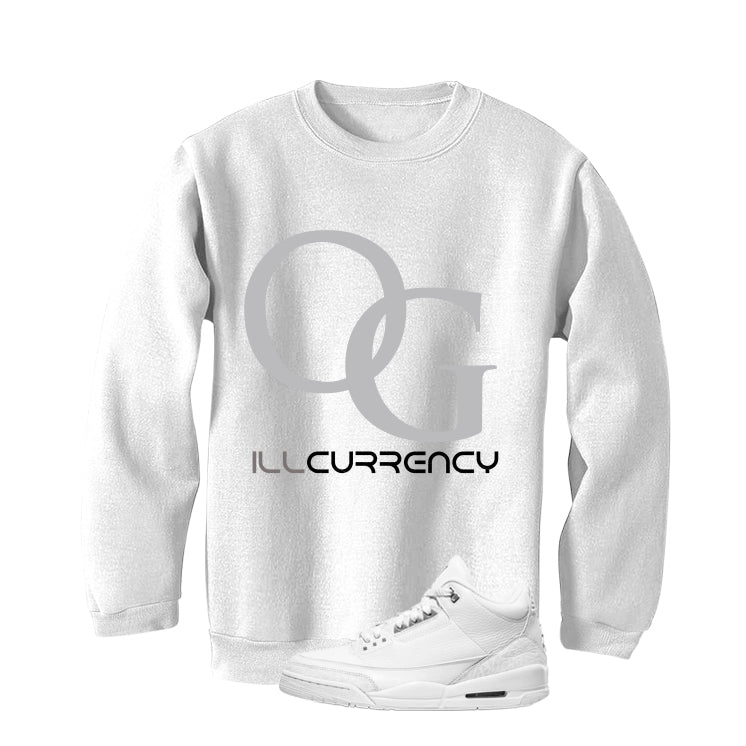 Air Jordan 3 Pure Money White T-Shirt (OG)| illcurrency