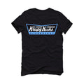Air Jordan 1 "UNC Toe" Black T-Shirt (Krispy Kicks)