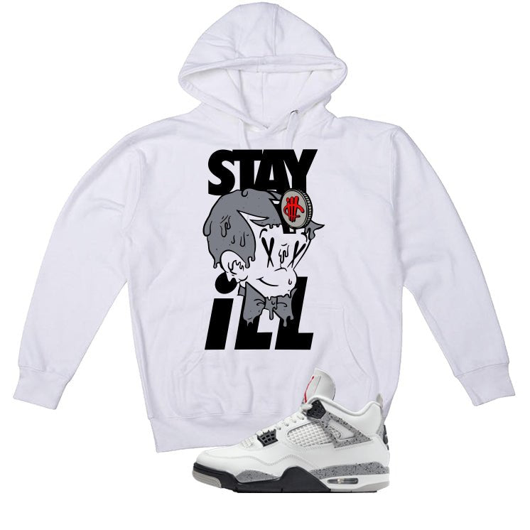 Air Jordan 4 White Cement White T-Shirt (ILL RICHIE)| illcurrency