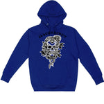 Air Jordan 2 Low Varsity Royal - Royal Blue T-Shirt (Snake skull rose)