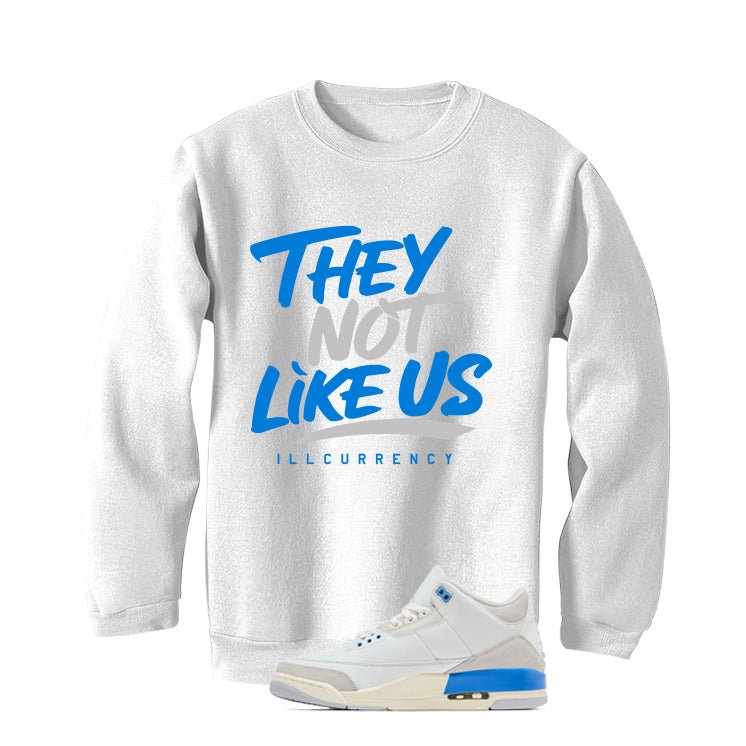 Air Jordan 3 Lucky Shorts White T-Shirt (They not like us)| illcurrency