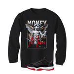 Air Jordan 11 Low Bred Black T-Shirt (Money Moves)| illcurrency