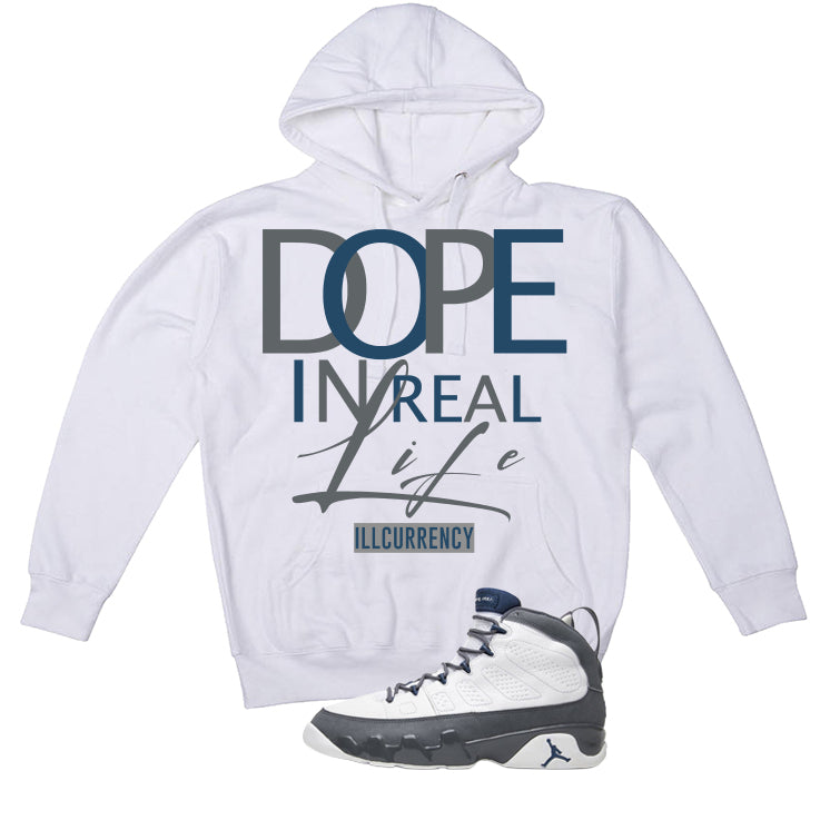 Air Jordan 9 Flint Grey Matching T-Shirt, Sweatshirts & Hoodies White T-Shirt (DOPE)| illcurrency