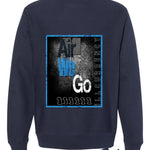 Nike Air Jordan 1 Low OG Obsidian Navy Blue T-Shirt (Air We Go)| illcurrency