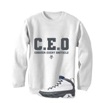 Air Jordan 9 Flint Grey Matching T-Shirt, Sweatshirts & Hoodies White T-Shirt (Ceo)| illcurrency