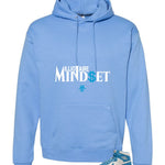 Air Jordan 1 High OG UNC Reimagined Carolina Blue T-Shirt (Millionaire Mindset)| illcurrency