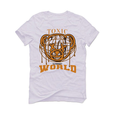Nike Dunk Low "Reverse Curry" | Illcurrency White T-Shirt (Toxic World)