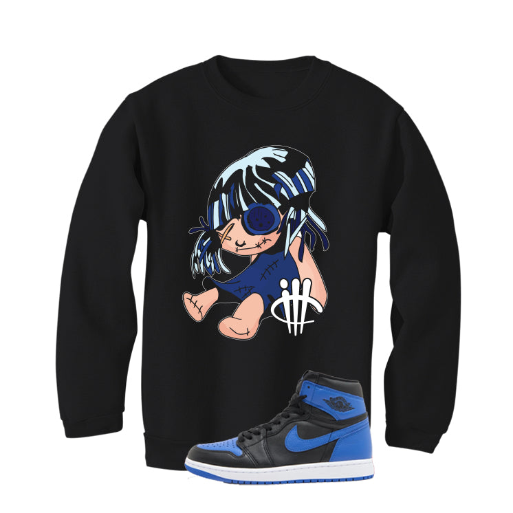 Air Jordan 1 High OG Royal Matching T-Shirt Doll