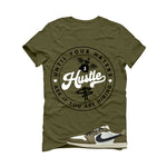 Air Jordan 1 Low OG Medium Olive Matching T-Shirt, Sweatshirts & Hoodies Military Green T-Shirt (Haters Catch Up)| illcurrency
