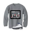 Air Jordan 9 Flint Grey Matching T-Shirt, Sweatshirts & Hoodies Grey T-Shirt (All My Friends Are Dead)