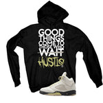 Air Jordan 5 WMNS Luminous Green Black T-Shirt (Good Things)| illcurrency