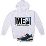 Air Jordan 3 OG Rare Air White T-Shirt (Me vs Me)| illcurrency