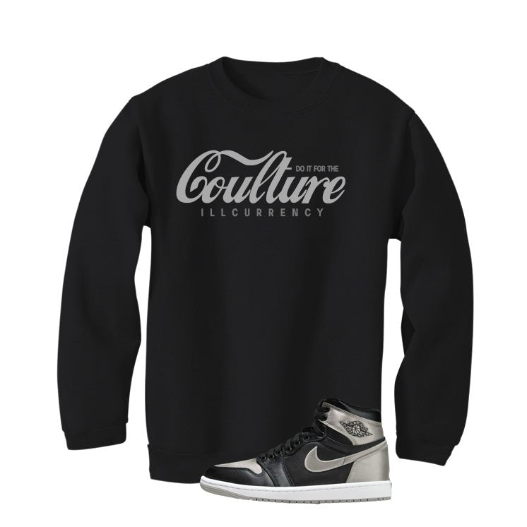 Air Jordan 1 High OG WMNS Satin Shadow Black T-Shirt (Coulture)| illcurrency