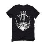 Air Jordan 8 Winter “Gunsmoke” | illcurrency Black T-Shirt (Drip)