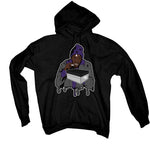 Air Jordan 12 Field Purple - Black T-Shirt (uncensored)