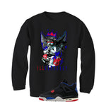 Air Jordan 4 Rare Air Black T-Shirt (Graffiti Angel)| illcurrency