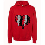 Air Jordan 4 Toro Bravo Matching T-Shirt, Sweatshirts, & Hoodies Red T-Shirt (Heart)| illcurrency