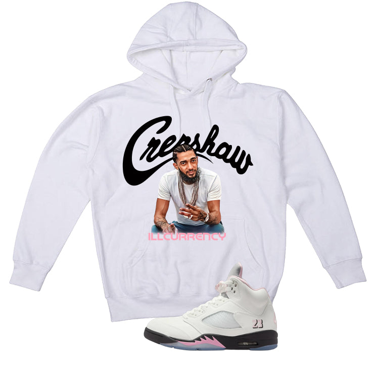 Air Jordan 5 OG 35th Anniversary Matching T-Shirt, Sweatshirts & Hoodies White T-Shirt (Crenshaw)| illcurrency