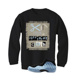 Nike Air Foamposite One Psychic Blue Black T-Shirt (Cut from a different cloth)| illcurrency