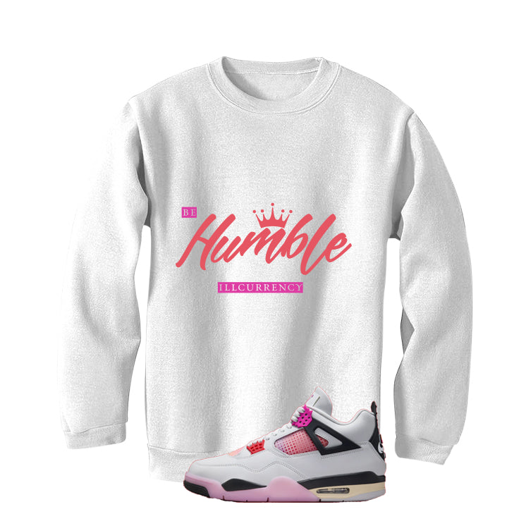 Air Jordan 4 Comic Matching T-Shirt White T-Shirt (Be Humble)| illcurrency