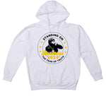 Air Jordan 6 Yellow Ochre | illcurrency White T-Shirt (Standing On Business)