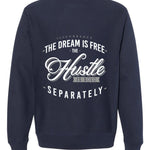 Air Jordan 5 “Georgetown” | illcurrency Navy Blue T-Shirt (The dream is free)