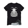 Air Jordan 12 Black/Wolf Grey Black T-Shirt (GOAT 23)| illcurrency