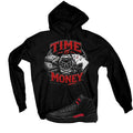 Air Jordan 12 Bloodline Matching T-Shirt, Sweatshirts, & Hoodies Black T-Shirt (Time is Money)