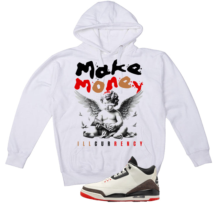 Air Jordan 3 OG World’s Best Dad Matching T-Shirt, Sweatshirts, & Hoodies White T-Shirt (Make Money)| illcurrency