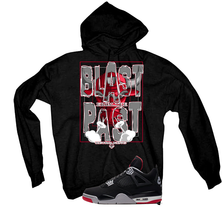 Air Jordan 4 Bred Matching T-Shirt RETRO KING