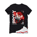 Air Jordan 6 White Infrared Matching T-Shirt Broly