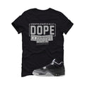 Air Jordan 4 Fear Pack Black T-Shirt (DOPE)| illcurrency