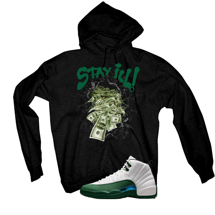 Air Jordan 12 Bucks Matching T-Shirt Stay ill