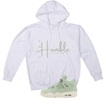 Air Jordan 4 WMNS Seafoam White T-Shirt (Stay Humble)| illcurrency