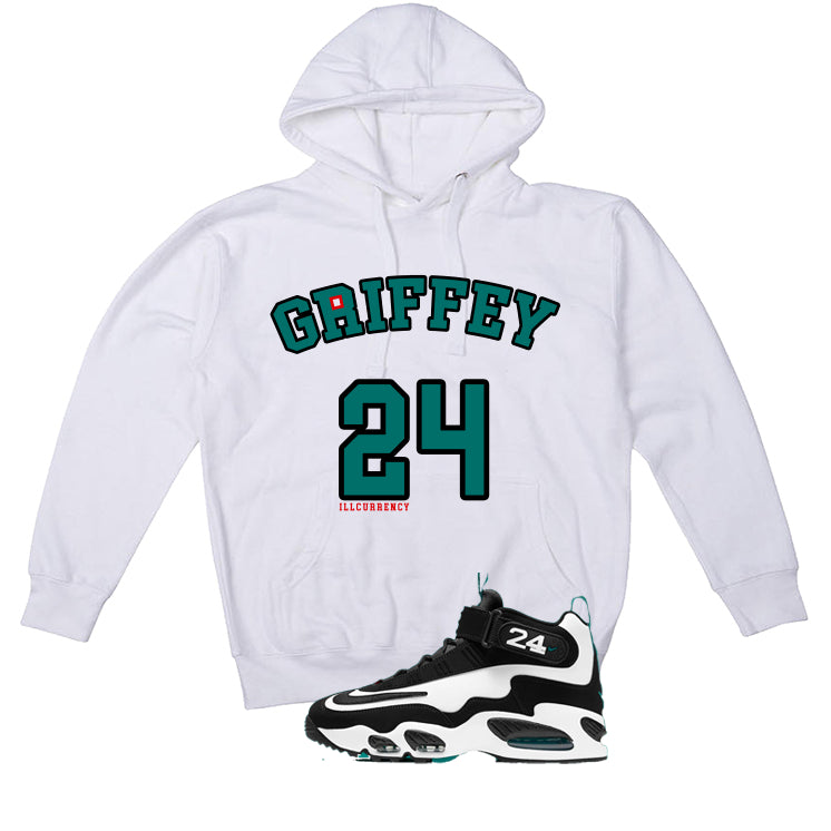Nike Air Griffey Max 1 Freshwater Matching T-Shirt, Sweatshirts, & Hoodies White T-Shirt (Griffey 24)| illcurrency
