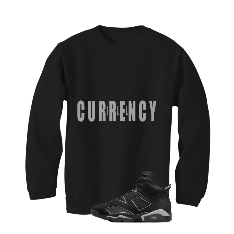 Air Jordan 6 Cap and Gown Matching T-Shirt, Sweatshirts & Hoodies Black T-Shirt (ill Across)| illcurrency