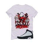 Air Jordan 9 OG Space Jam Matching T-Shirt Paid in Full