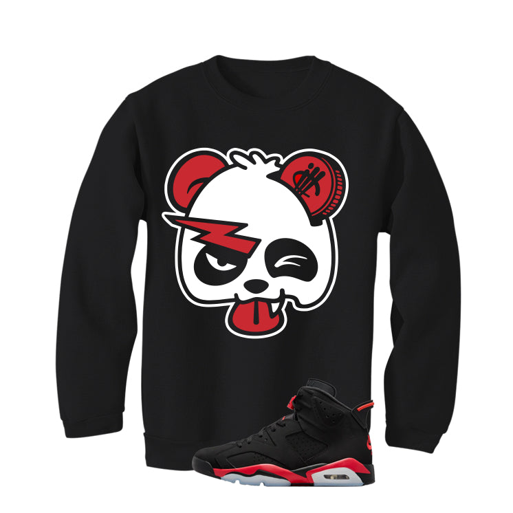 Air Jordan 6 Reverse Infrared Matching T-Shirt, Sweatshirts & Hoodies Black T-Shirt (Buku)| illcurrency