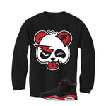 Air Jordan 6 Reverse Infrared Matching T-Shirt, Sweatshirts & Hoodies Black T-Shirt (Buku)| illcurrency