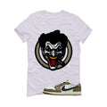 Air Jordan 1 Low OG Medium Olive Matching T-Shirt, Sweatshirts & Hoodies White T-Shirt (Joke The Joker)| illcurrency