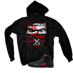 Air Jordan 12 Bloodline Matching T-Shirt, Sweatshirts, & Hoodies Black T-Shirt (Enough Of Mr. Good Guy)| illcurrency