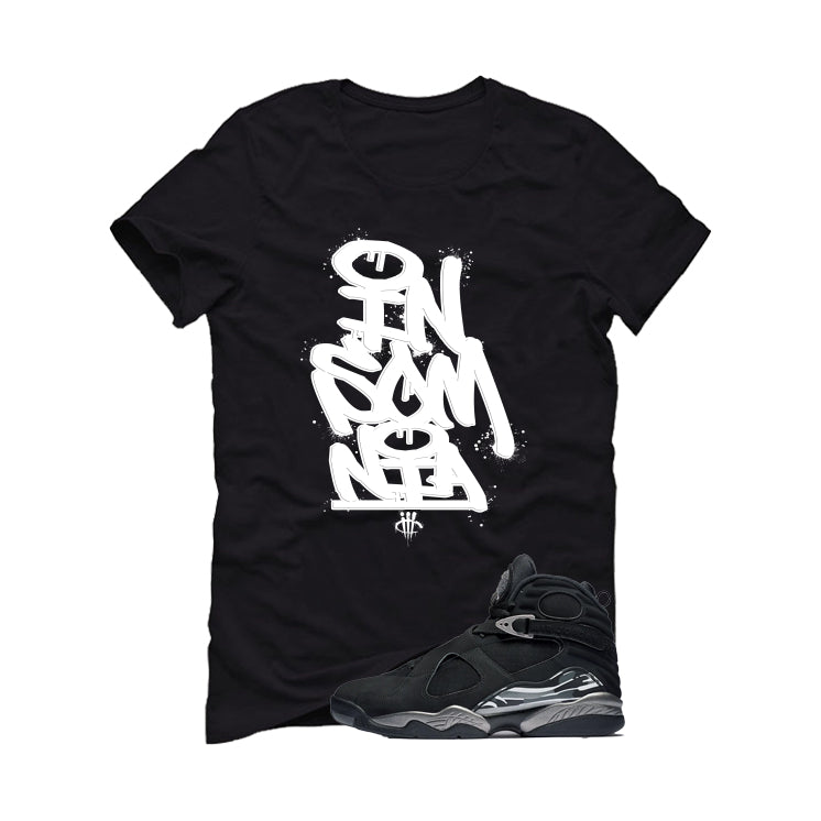 Air Jordan 8 Chrome Matching T-Shirt Black T-Shirt (Insomnia)| illcurrency
