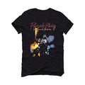 A Ma Maniére x Air Jordan 5 “Black” | illcurrency Black T-Shirt (Purple Rain)