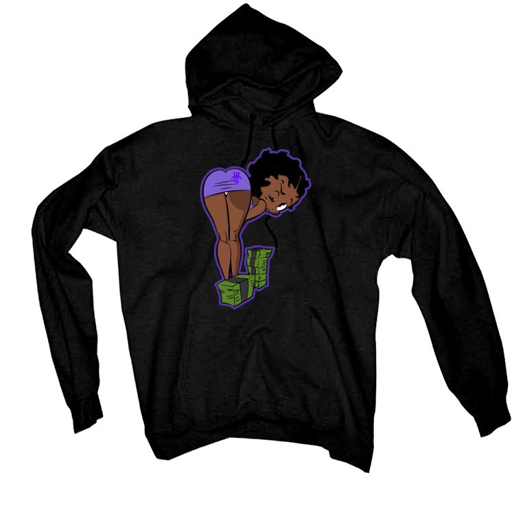 Air Jordan 13 Retro Purple Venom - Black T-Shirt (BOO)