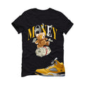 Air Jordan 5 Tokyo Matching T-Shirt, Sweatshirts & Hoodies Black T-Shirt (Money Bear)| illcurrency
