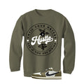Air Jordan 1 Low OG Medium Olive Matching T-Shirt, Sweatshirts & Hoodies Military Green T-Shirt (Haters Catch Up)
