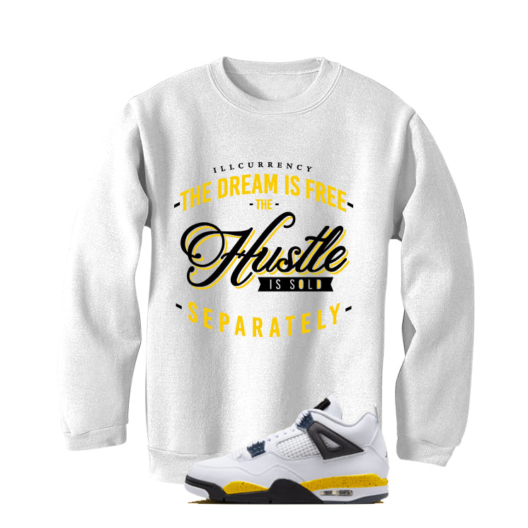 Air Jordan 4 Tour Yellow Matching T-Shirt The dream is free